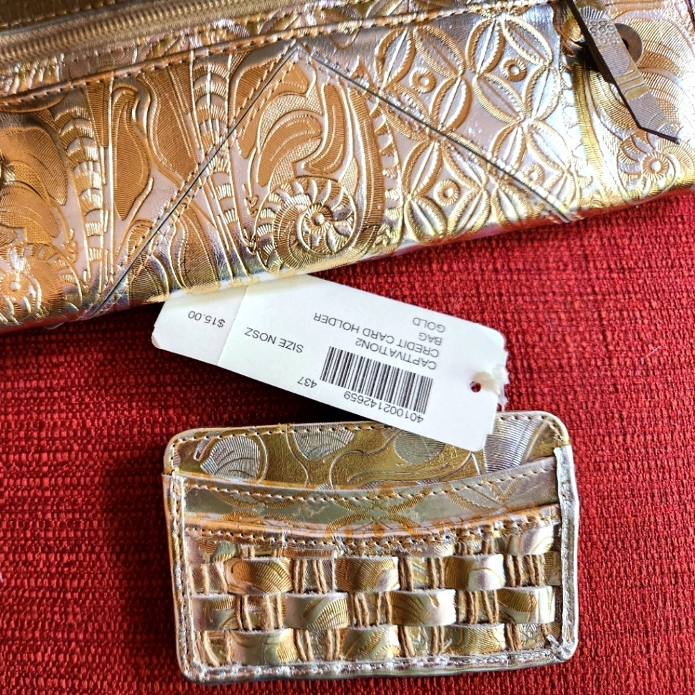 Chicos NWT envelope handbag with credit card holder - Picture 4 of 4